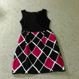 David Meister Sleeveless Cocktail Dress